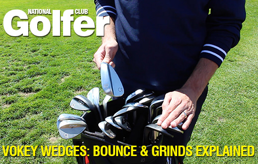 Titleist Vokey wedges - bounce and grinds explained