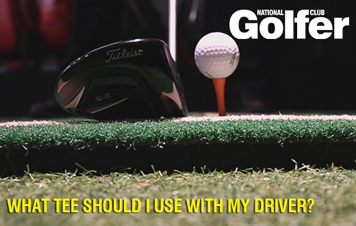 Tip: What height of tee should you use with your driver?