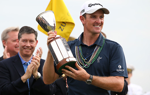 Justin Rose claims Zurich Classic title