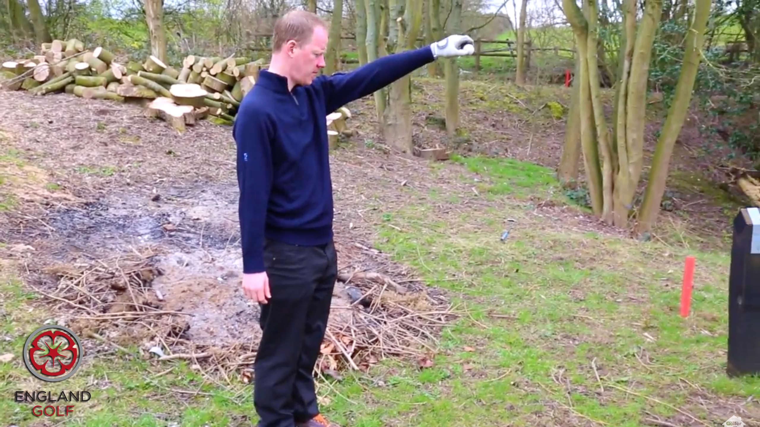 NCG Rules How to correctly drop a ball National Club Golfer