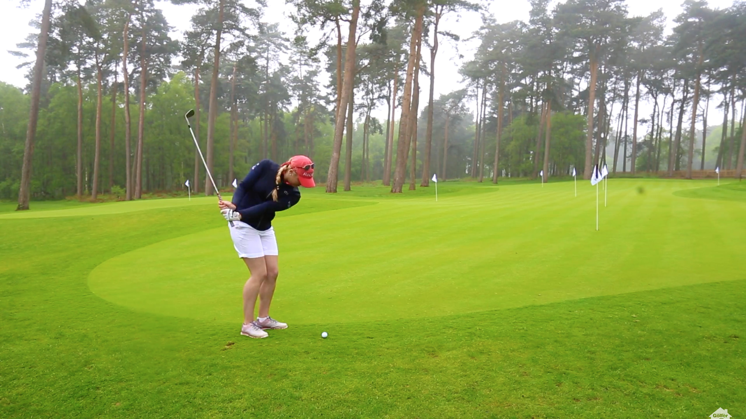 Charley Hull Tips: Hitting a low chip shot