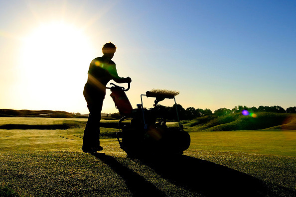Who has priority - golfers or greenkeepers?