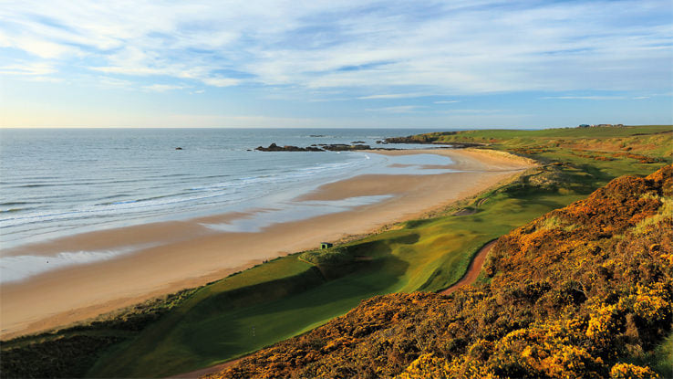 The 14th hole on the Championship Course at Cruden Bay | Source: Cruden Bay