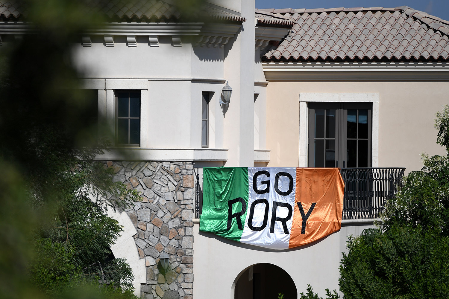 Rory McIlroy Ireland flag