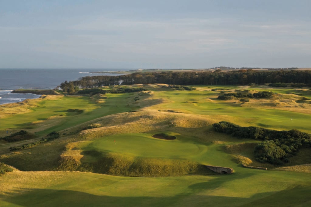 The 18th hole at Kingsbarns | Source: Kingsbarns
