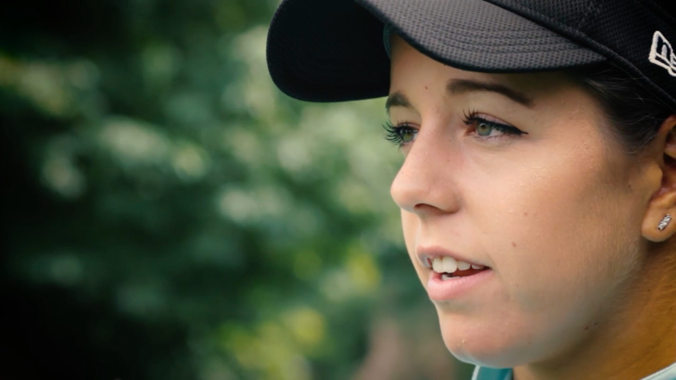 Georgia Hall: One-on-one