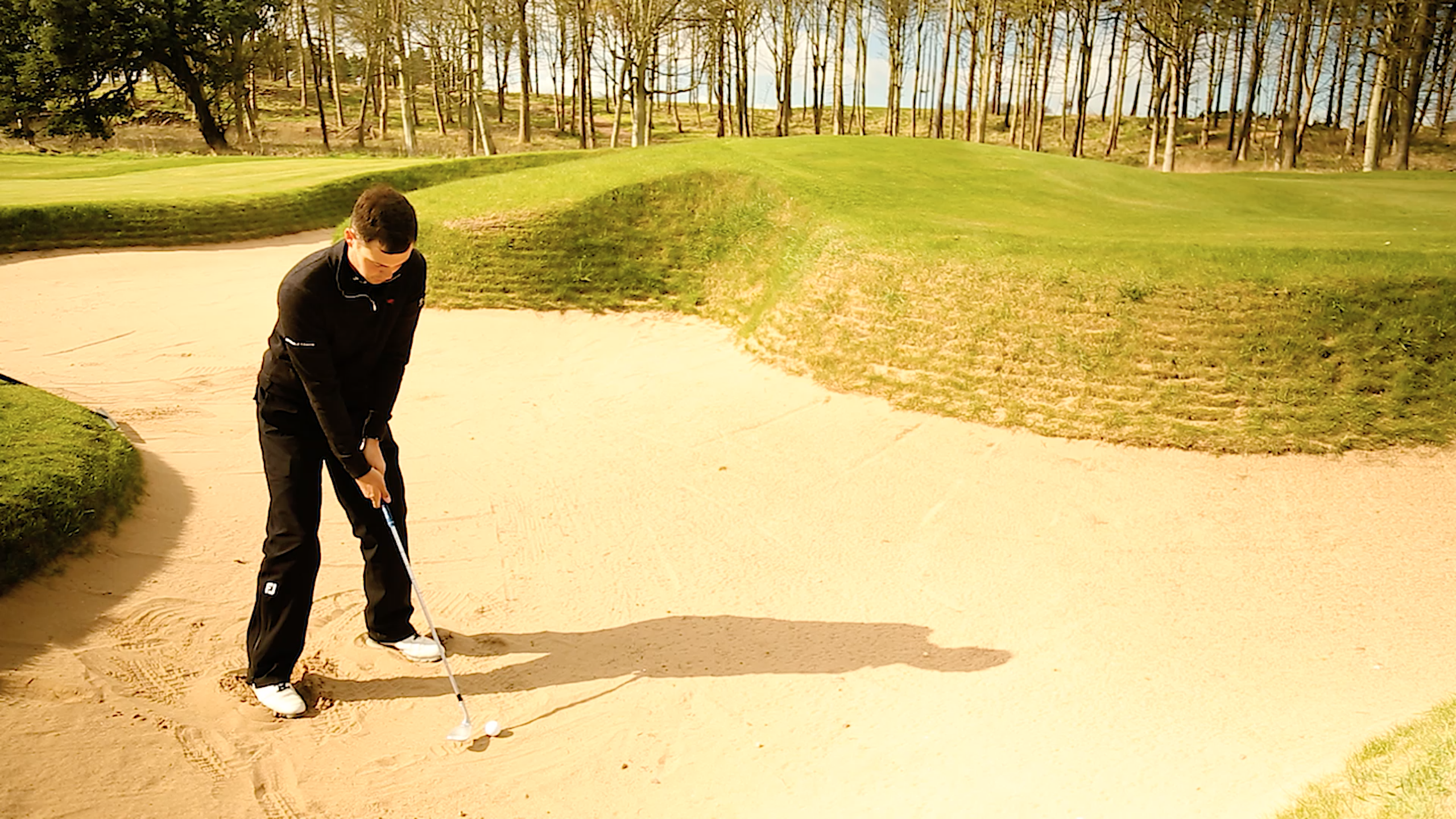 Get clean contact out of the bunkers every time