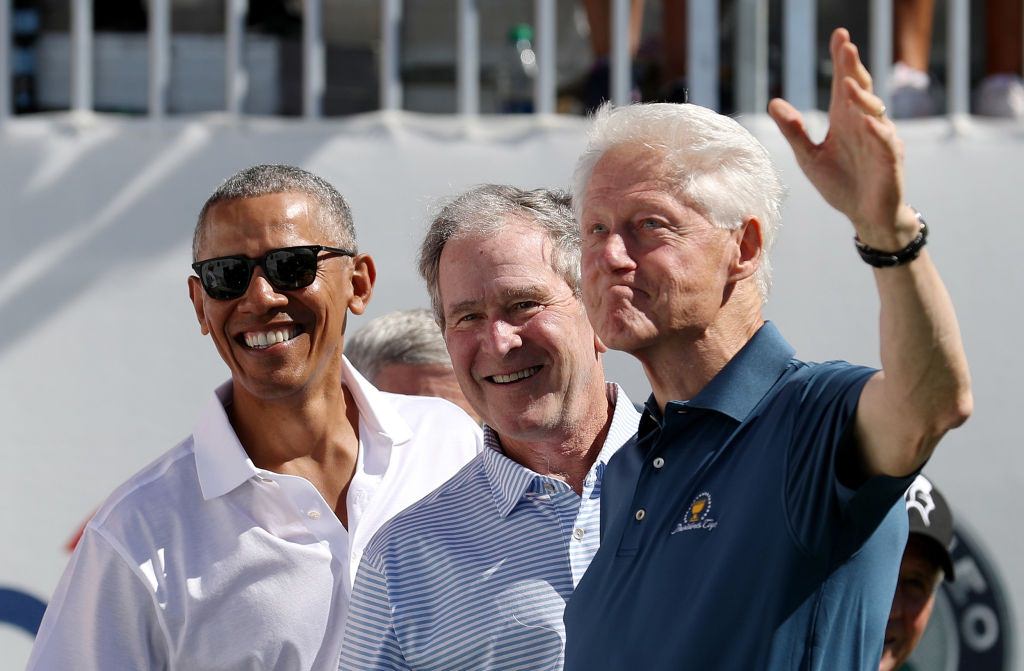 Which President played the most golf