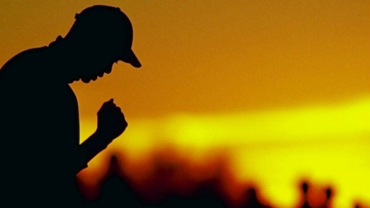 Tiger Woods silhouette