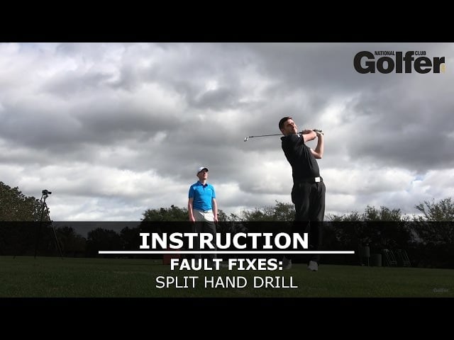 How a split grip can help you hit a draw