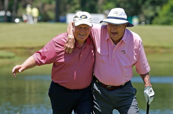 Jack Nicklaus and Arnold Palmer