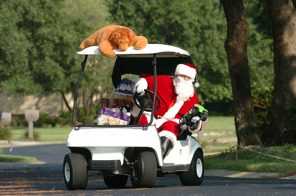 Will you sneak out for a round on Christmas Day?