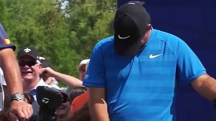 Patrick Reed cringes at Zurich Classic