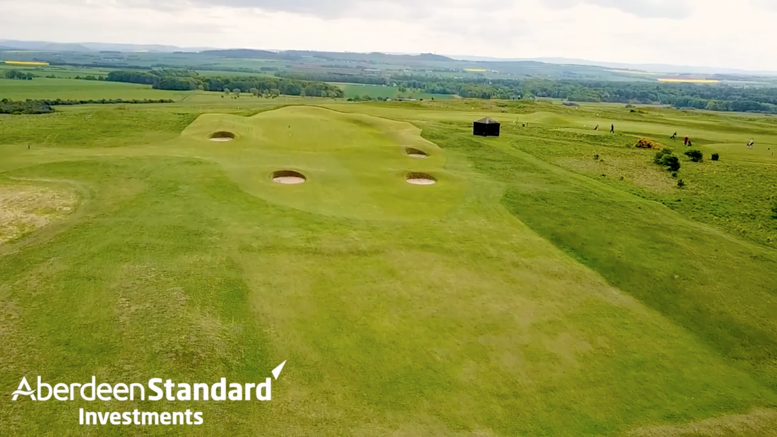 Aberdeen Standard Investments Scottish Open: Marc Warren on the 17th hole