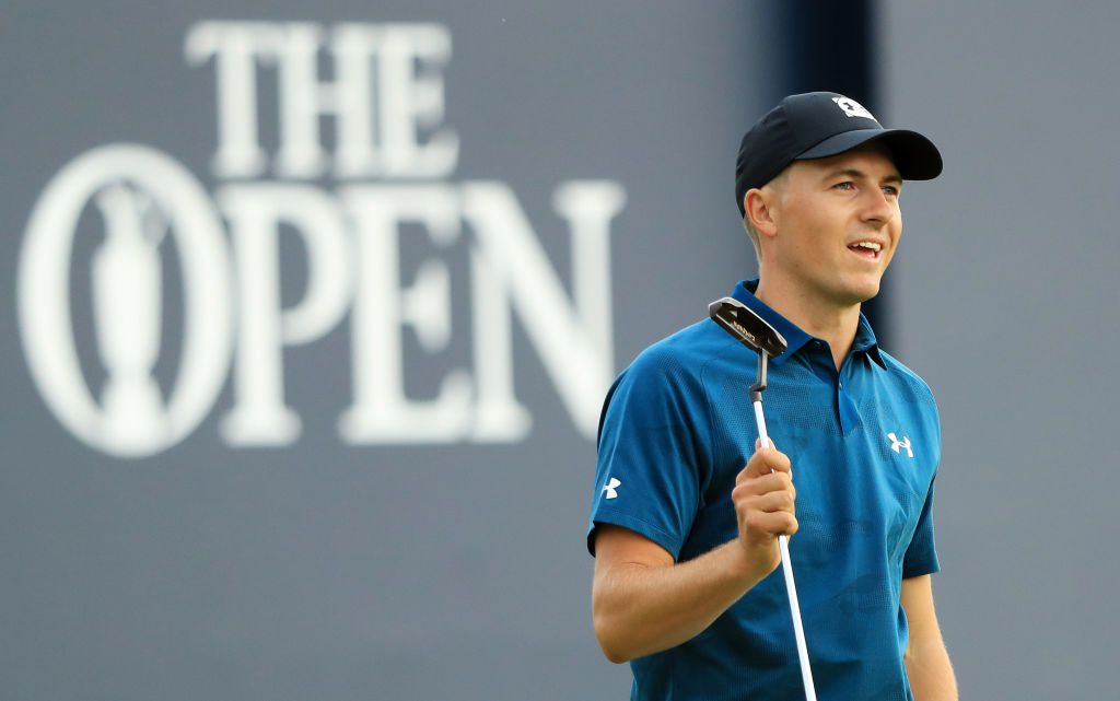 Sublime Spieth leads but there's a Tiger prowling at Carnoustie