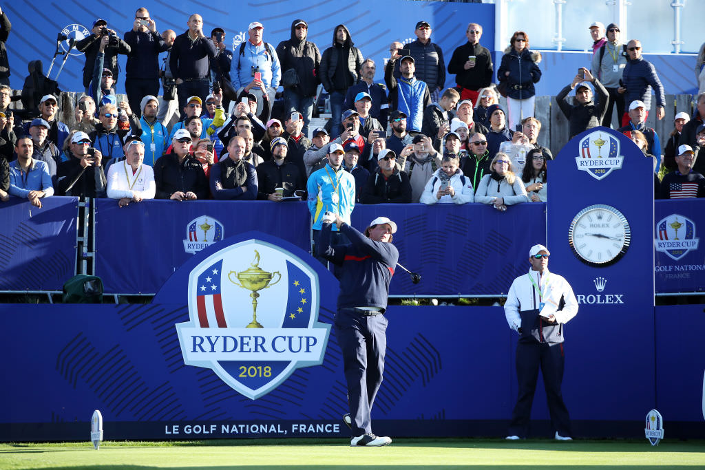 Is it OK for European fans to boo American Ryder Cup players?