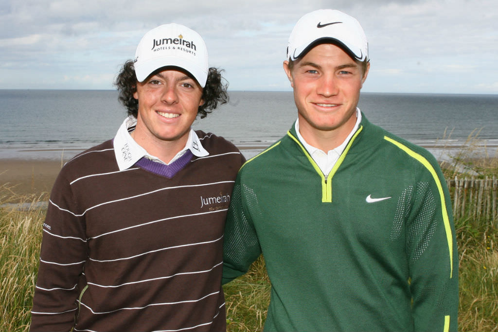 Rory McIlroy and Oli Fisher