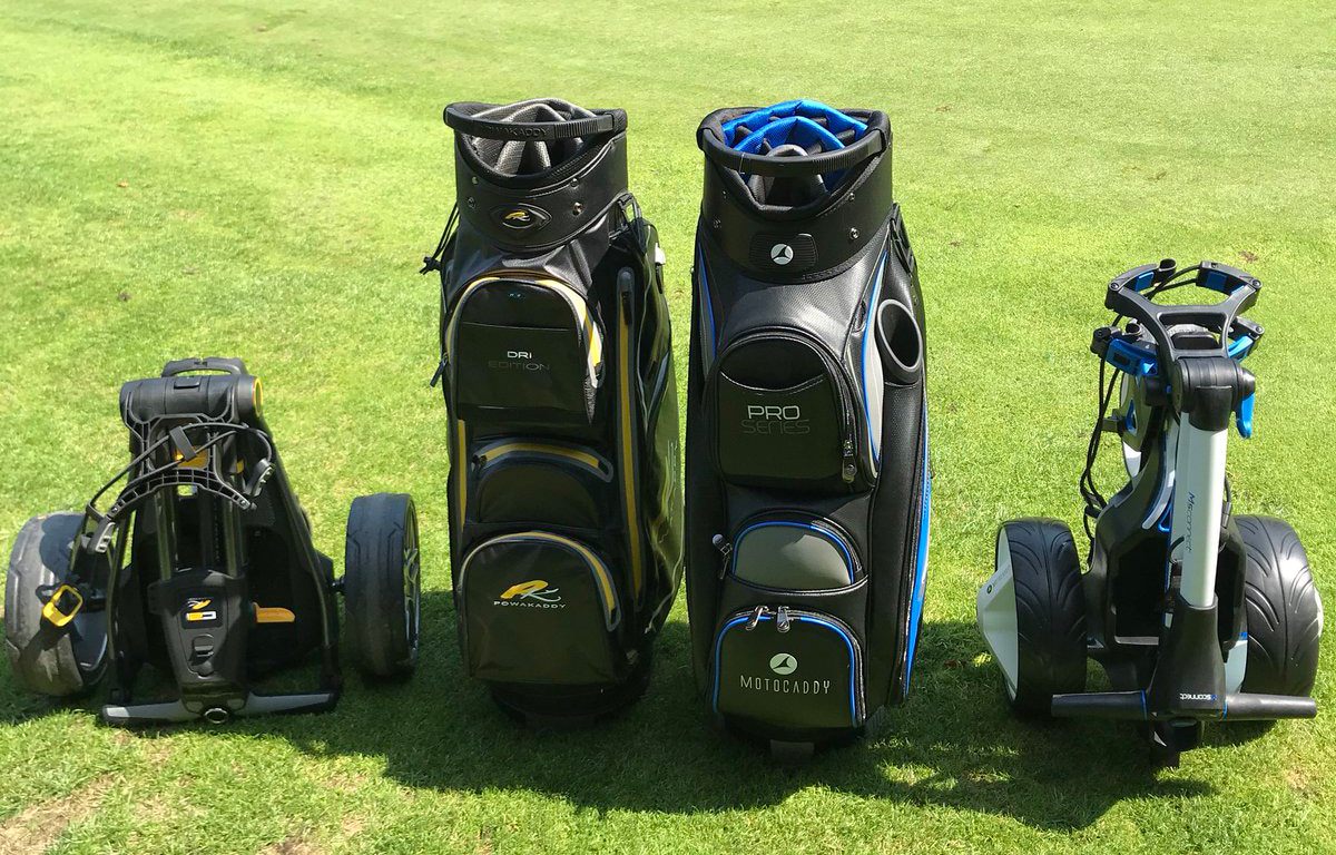 Motocaddy M5 connect v Powakaddy C2i