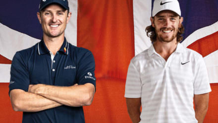 Justin Rose and Tommy Fleetwood