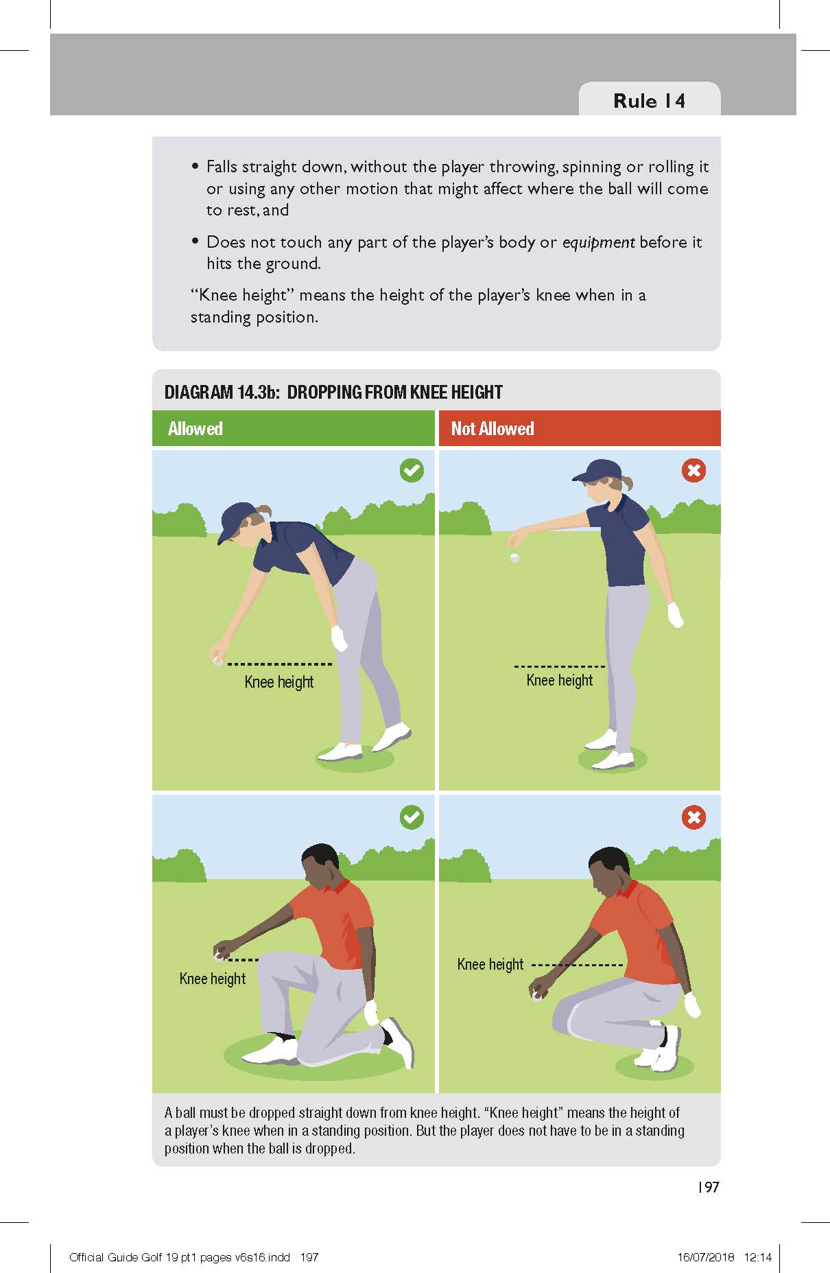 official guide to the rules of golf