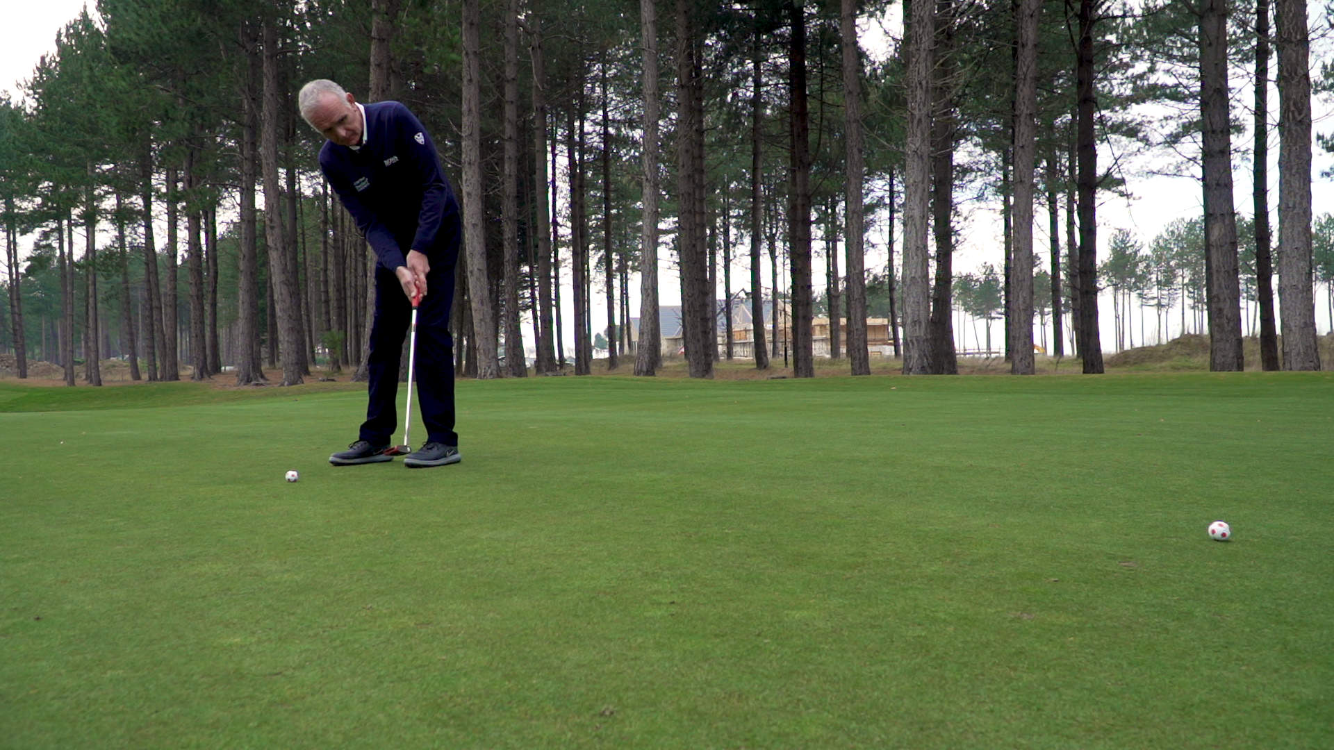Try this two-ball drill to improve your putting