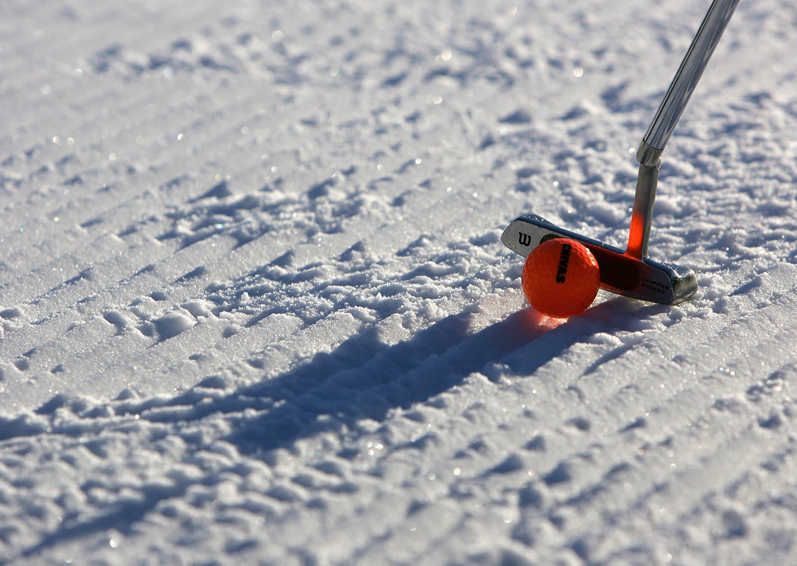 Snow golf rules Can I move snow and ice around my golf ball