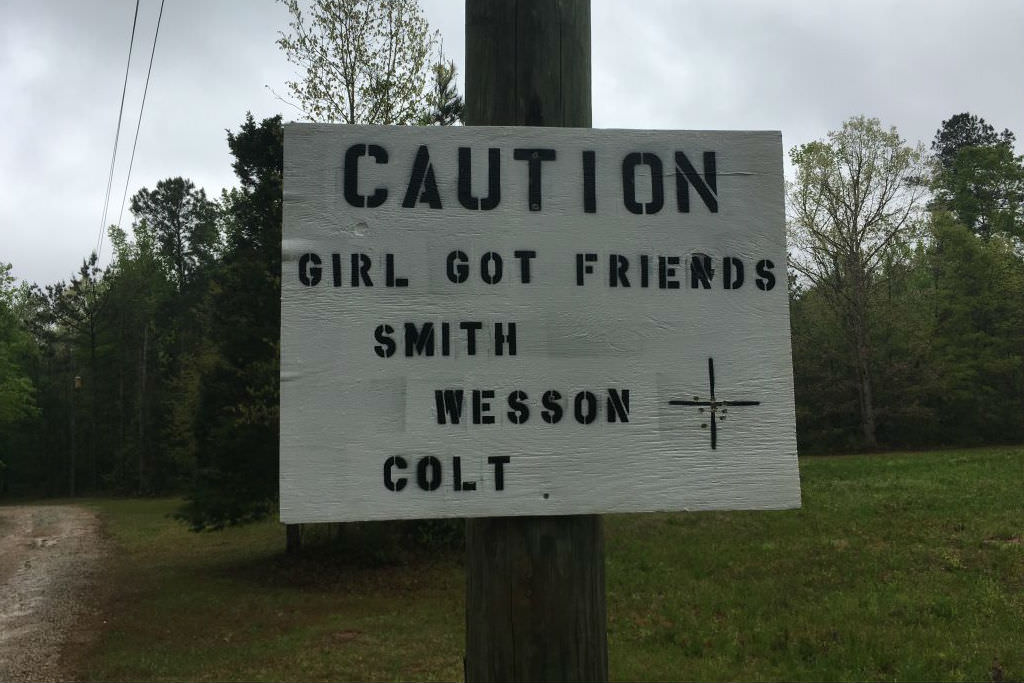 Augusta Airbnb host sign