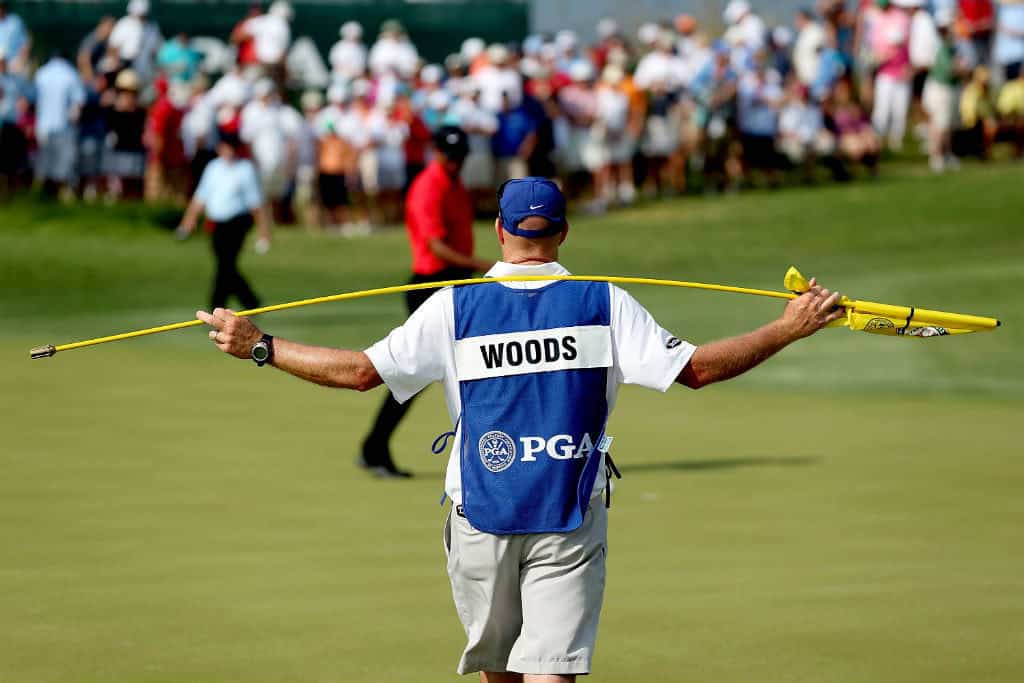 Tiger Woods caddie