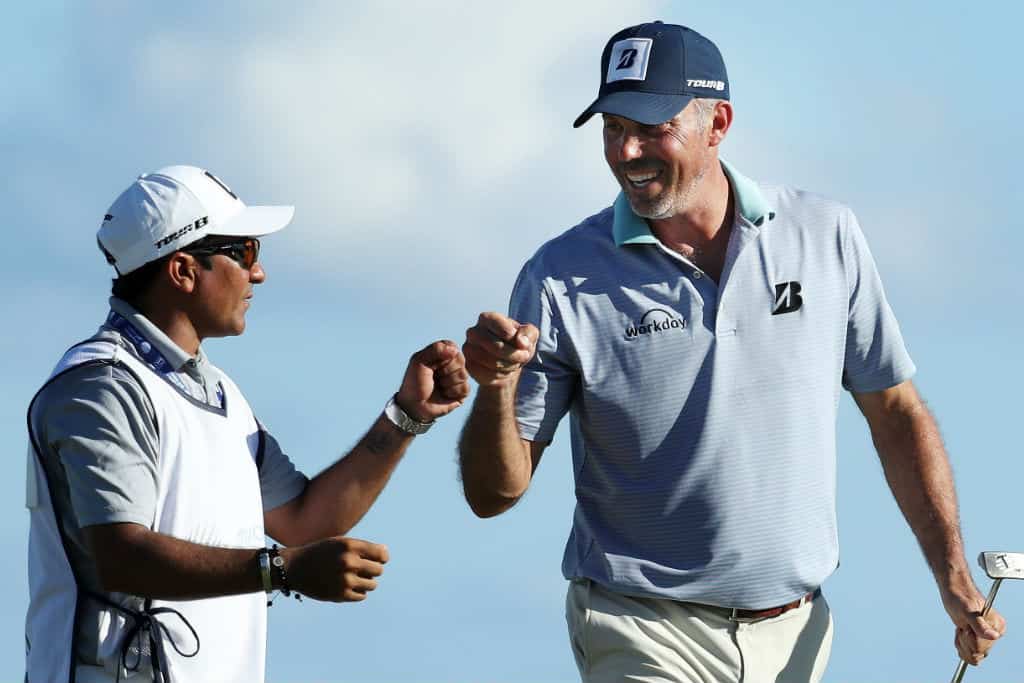 Matt Kuchar caddie