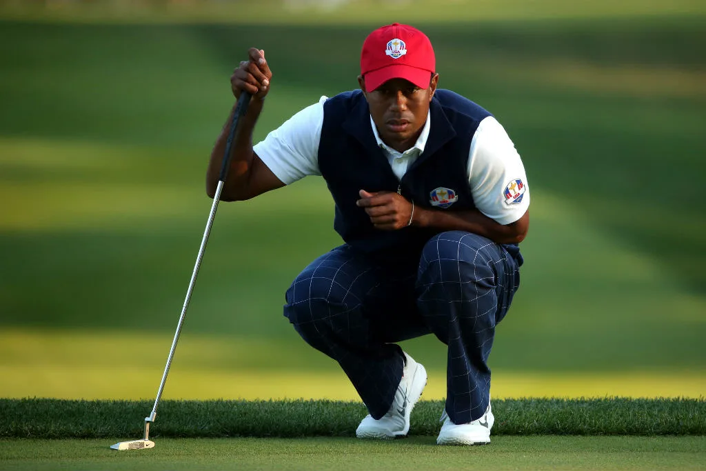 Tiger Woods gimmes in golf