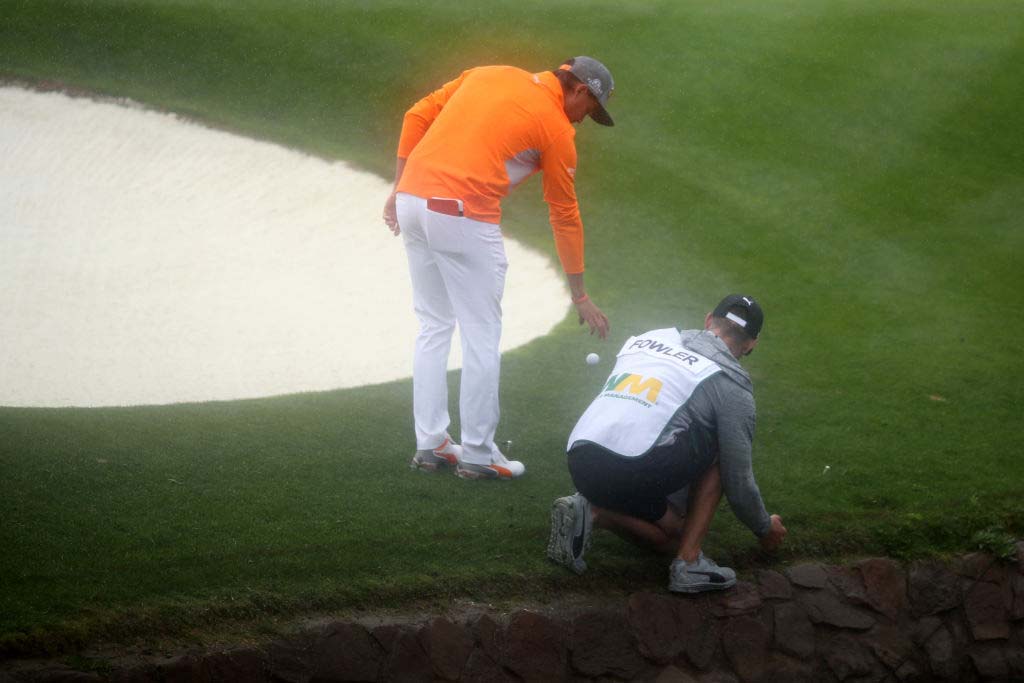 Rickie Fowler penalty