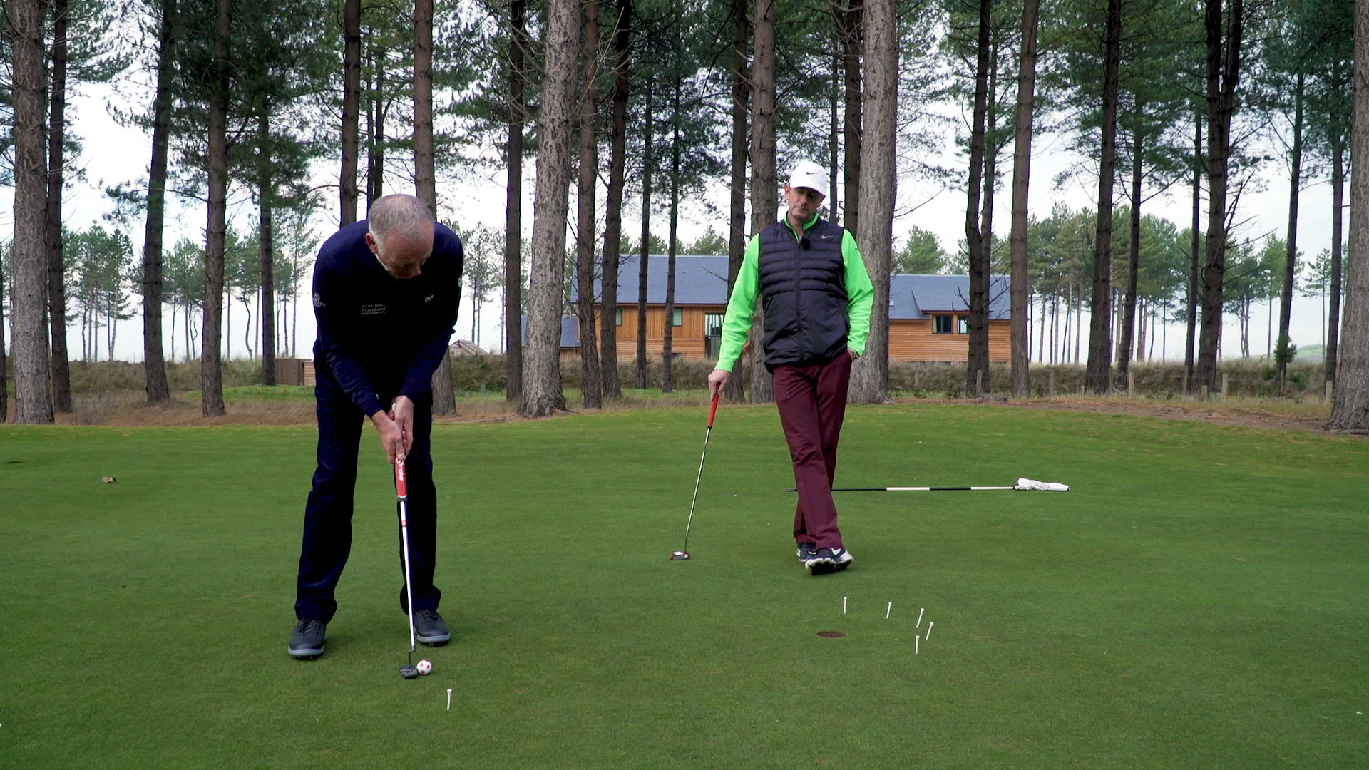 Improve your putting with this ladder drill