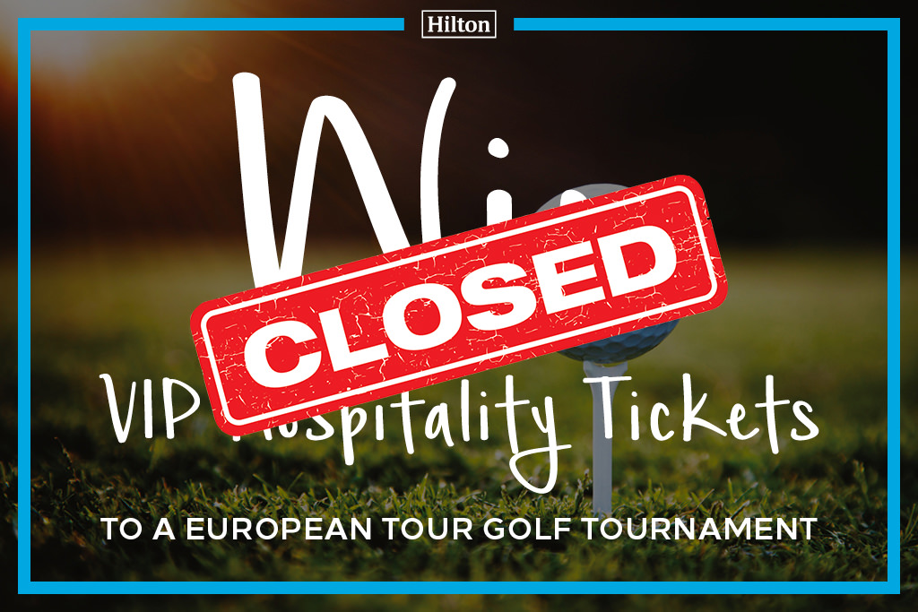 Win: Hospitality tickets to a European Tour event