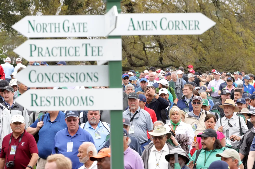 Augusta National patrons