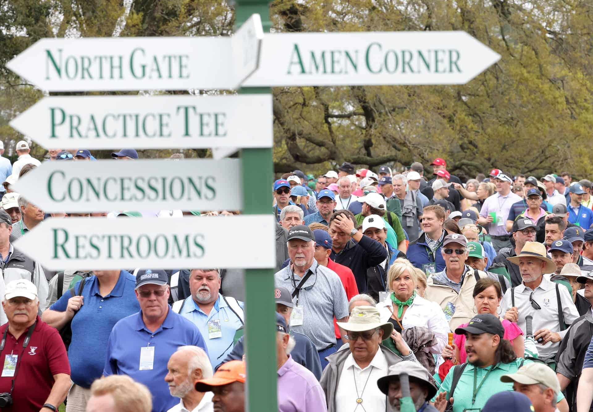 Augusta National patrons