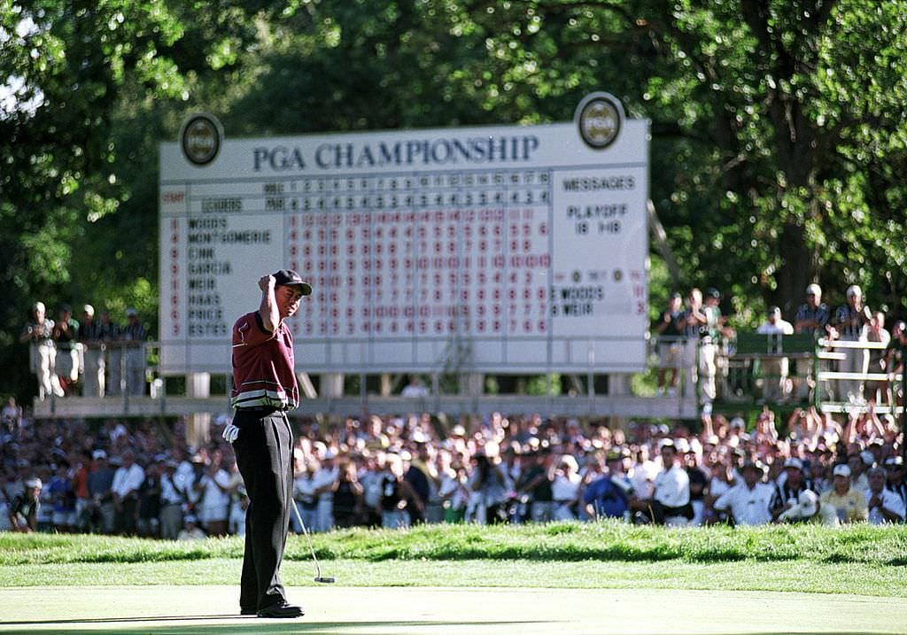 Sergio Garcia at the 1999 PGA Championship
