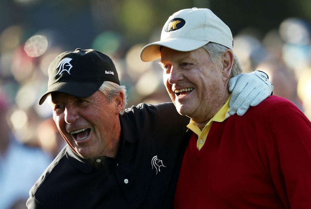 Gary Player and Jack Nicklaus