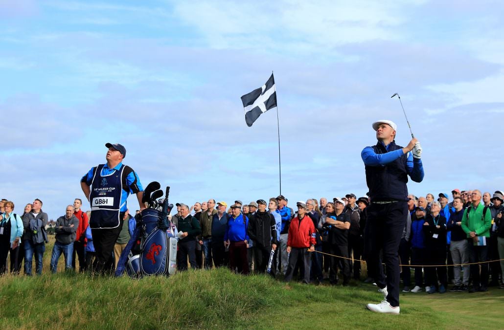 Spectating at the Walker Cup