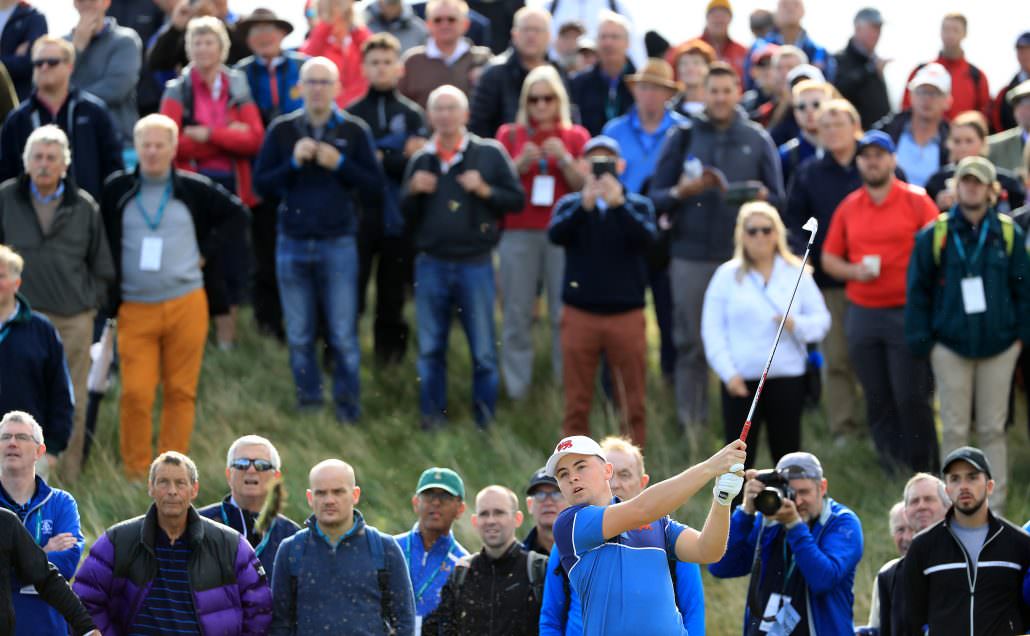 Spectating at the Walker Cup