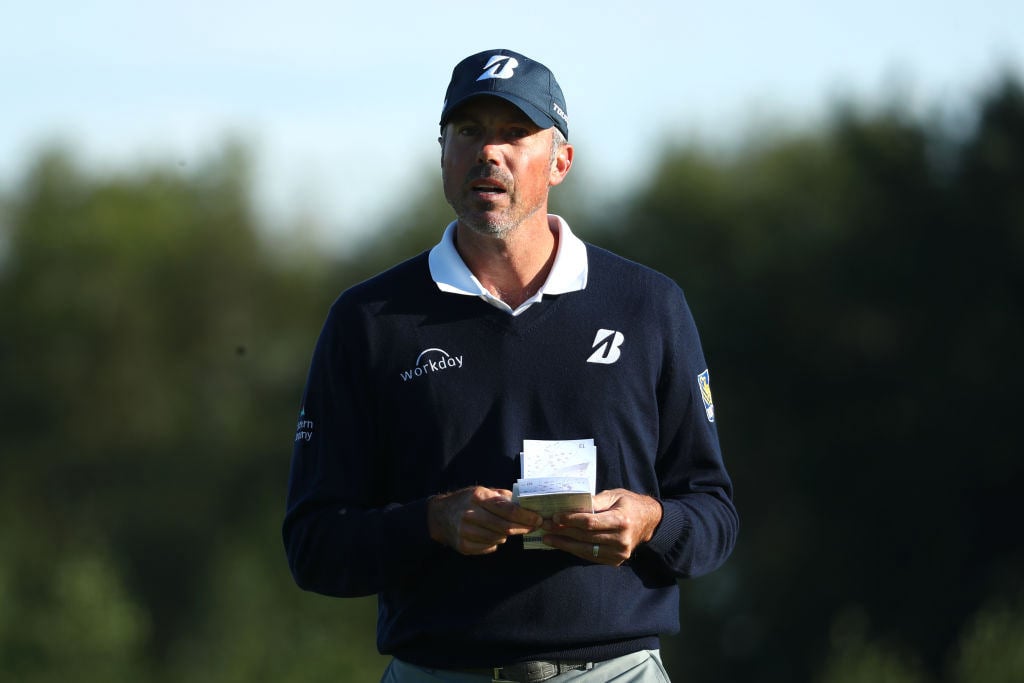 Matt Kuchar bunker