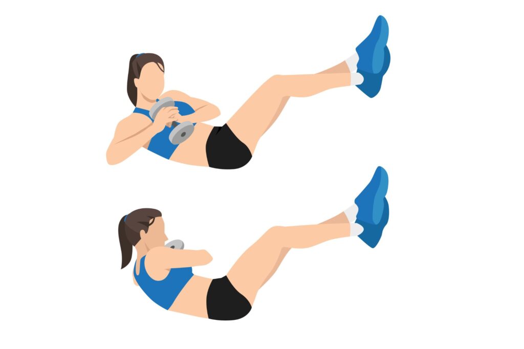 Russian twists
core workout for golfer's