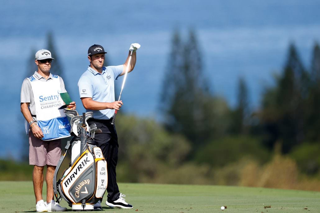 Who is Jon Rahm's caddie?