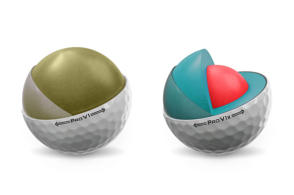 Titleist Pro V1 and Pro V1x