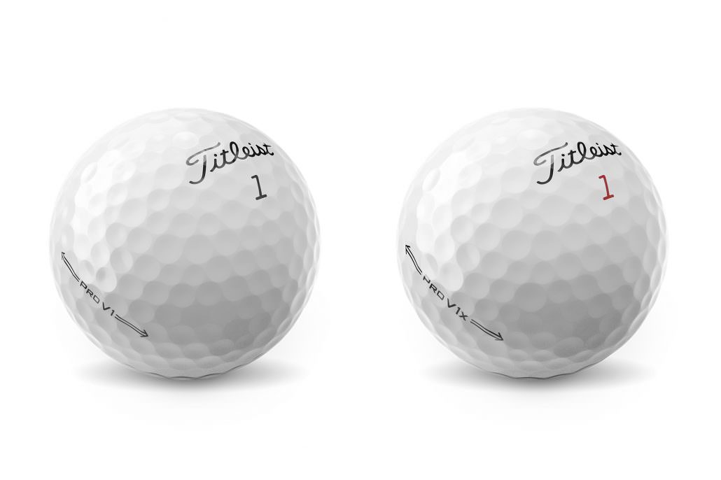 Titleist Pro V1 and Pro V1x