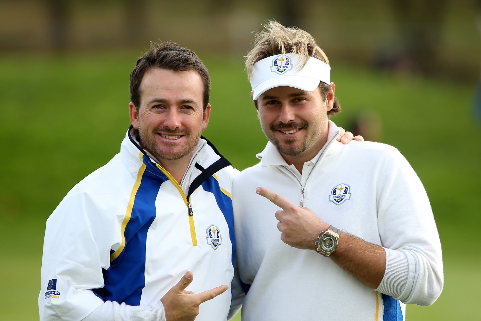 Graeme McDowell and Victor Dubuisson