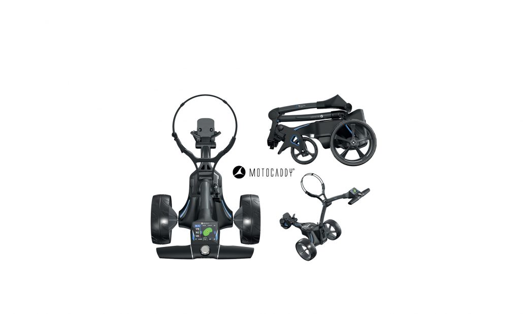 WIN: The new M5 GPS electric trolley from Motocaddy!