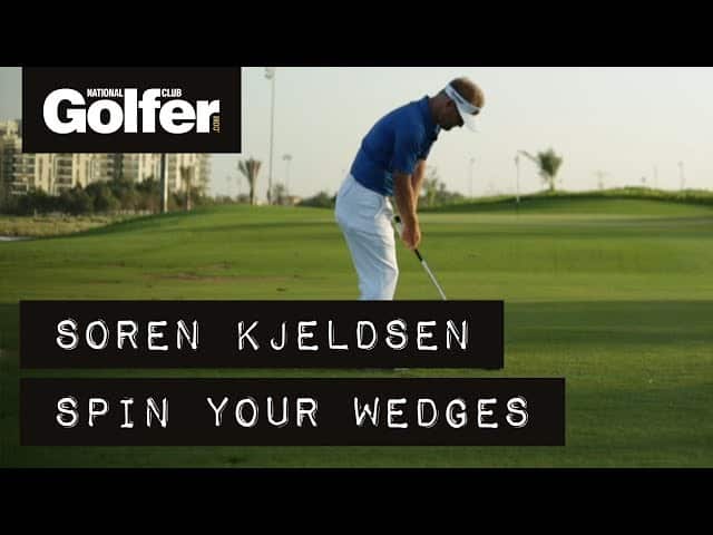 Soren Kjeldsen short game tips: How to get more backspin