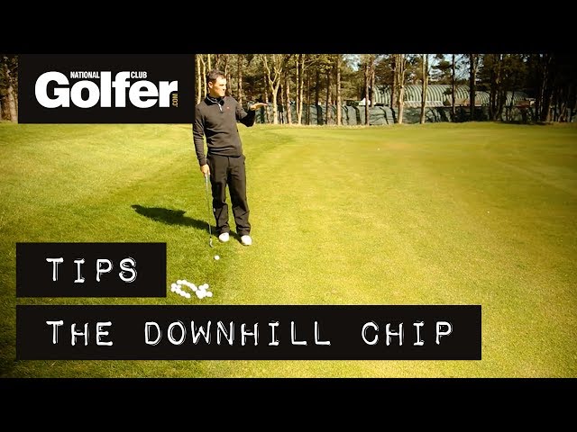 The downhill chip shot with tour pro Jack McDonald