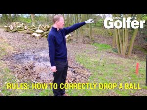NCG Rules: How to correctly drop a ball
