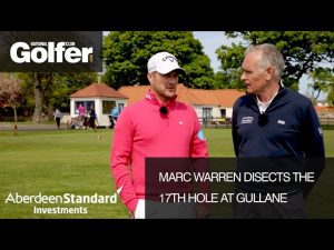 Aberdeen Standard Investments Scottish Open: Marc Warren on the 17th hole